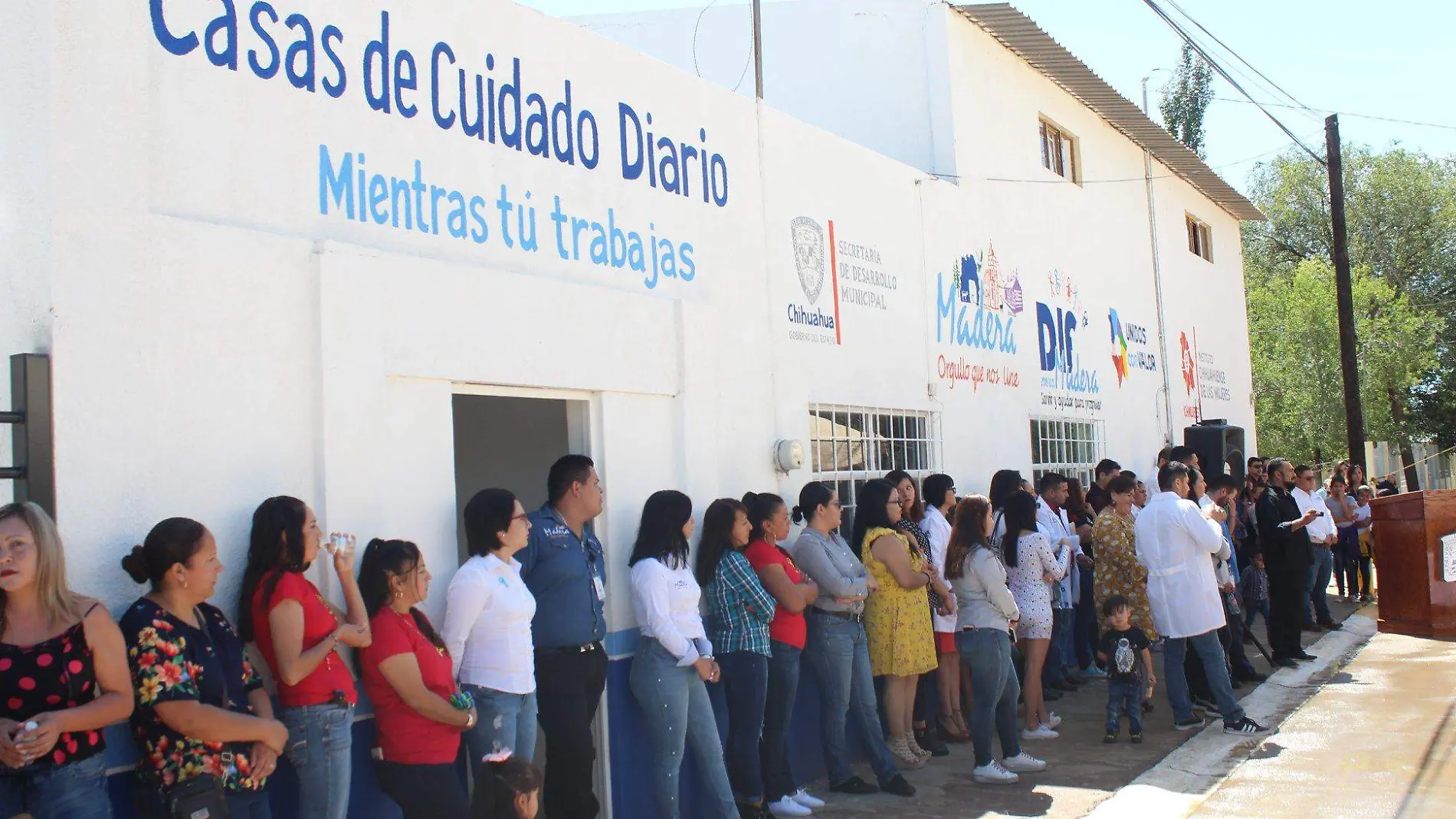 1 En Madera inauguran una Casa de Cuidado Diario